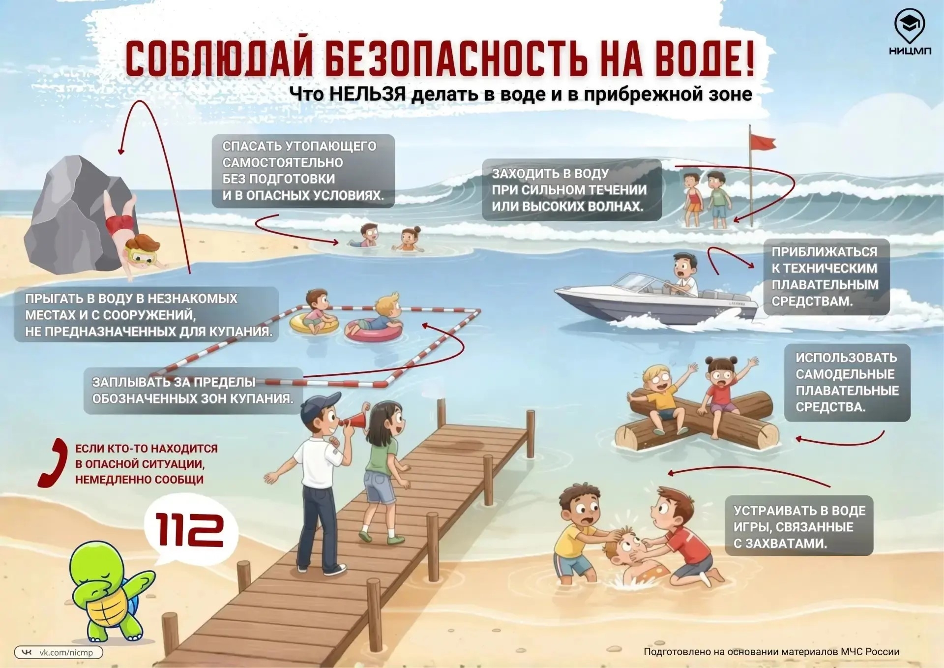 правила безопасности на воде
